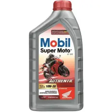 Óleo Mobil 10W30 Semissintético Sup Moto 4T MX - 1L