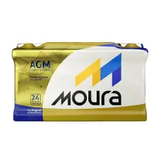 Bateria Automotiva Moura AGM MA80CD 80Ah