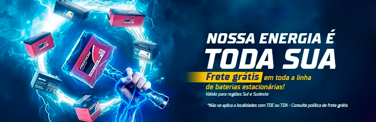 Campanha Consumidor Frete Gratis Estacionárias